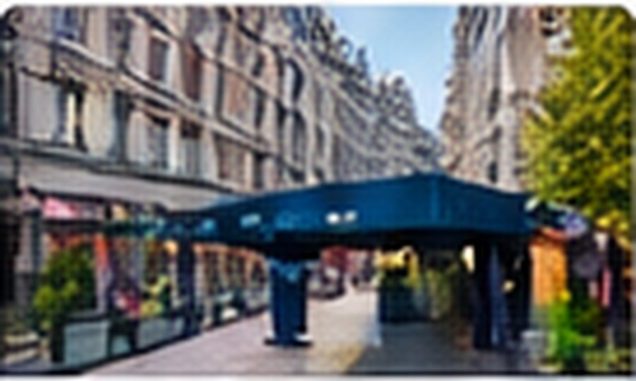 Parking entrance illustration for Brindleyplace